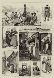 En resa till ön Marken, Zuyder Zee, Holland