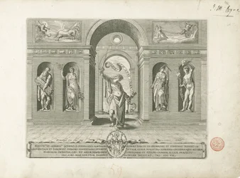 Janus och de fyra årstiderna Titelbild på en serie om de tolv månaderna De tolv månaderna (serietitel)