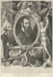 Porträtt av Pieter Brueghel den yngre