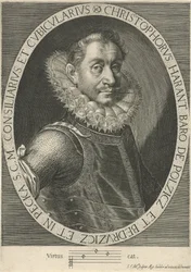 Porträtt av kompositören Krystof Harant 1564-1621, ca. 1600