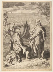 Kallelse av lärjungarna Petrus och Andreas