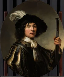 Porträtt av en ung man, möjligen Jacob Francken (1627-efter 1656)