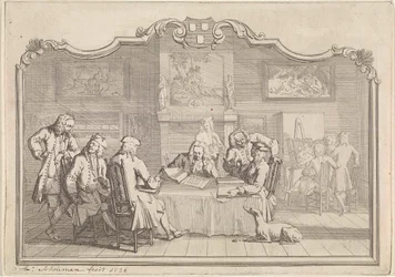 Guild of Saint Luke i Dordrecht, 1736
