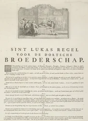 Regler för Saint Luke-gillet i Dordrecht, 1736