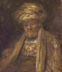 Porträtt av en orientalisk man