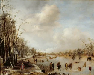 Vinterlandskap, 1645