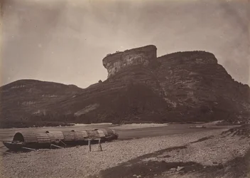 Tai-wangs tempel vid Wu ü nära Sing Chang Tea Mart, ca. 1869.