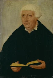 Porträtt av Johannes Bugenhagen (1485 - 1558)