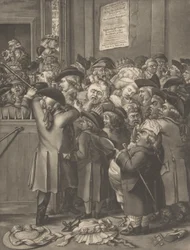 Pit Door La Porte du Parterre, 9 november 1784.