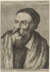 Porträtt av målaren Titian
