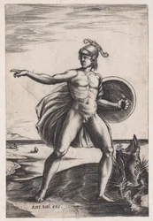 En krigare, ca. 1514-36.