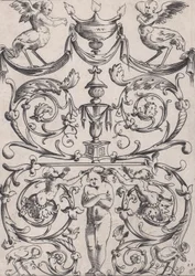 Prydnadspanel, ca. 1514-36.