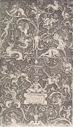 Prydnadspanel, ca. 1514-36.