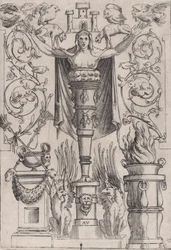 Prydnadspanel, ca. 1514-36.