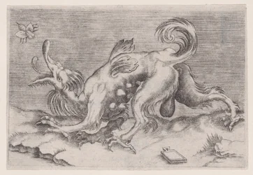 Draken och biet, ca. 1514-36.