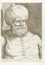 Porträtt av Barbarossa