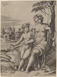 Venus och Amor