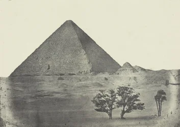 Pyramid of Cheops, Mellersta Egypten, 184951, tryckt 1852.