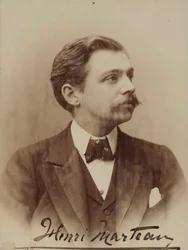 Porträtt av violinisten och kompositören Henri Marteau 1874-1934, 1898.
