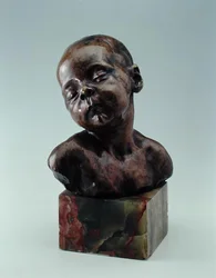 Sleeping Child, ca 1879 (brons)