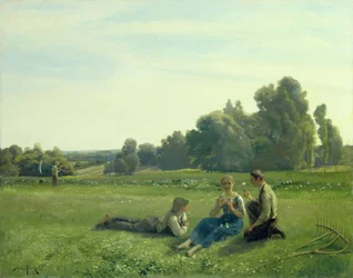 Haymakers at Rest, 1890 