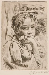 Mary Gallén, konstnärens hustru