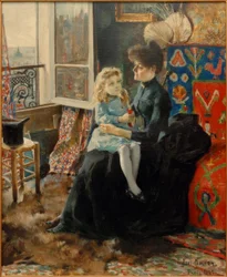 Mamma och barn