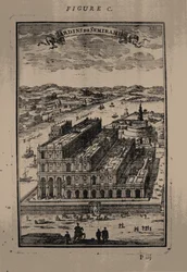 Semiramis hängande trädgårdar, 1683