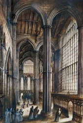 Fountains Abbey, c1100-talet, c1960-talet