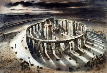 Stonehenge 1000 f.Kr., c1960-talet
