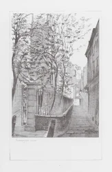 London Lanes: Ironmonger Lane (litografi)