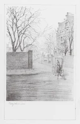 London Lanes: Marylebone Lane (litografi)