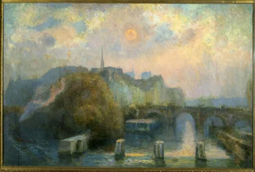 La Cité, Paris, höstmorgon