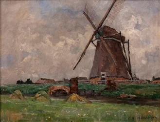 I Holland, ca 1892 (olja på duk)
