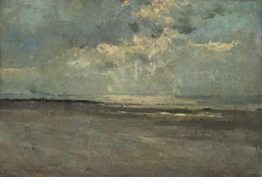 Ljusreflex på havet