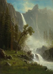 Bridal Veil Falls, Yosemite, ca 1871-1873