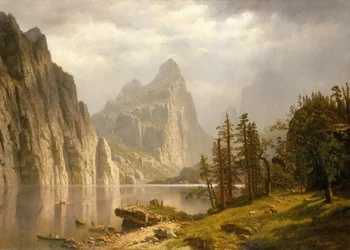 Mercedfloden, Yosemitedalen, 1866