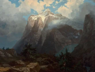 Mount Brewer från King