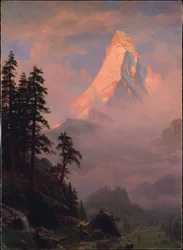 Soluppgång över Matterhorn
