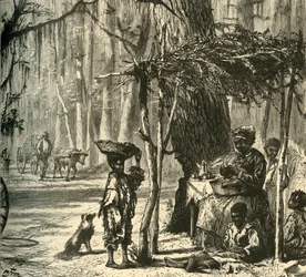 "A Road-side Scene near Charleston", 1872.