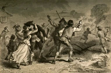 Concord - The First Blow for Liberty, 1877.