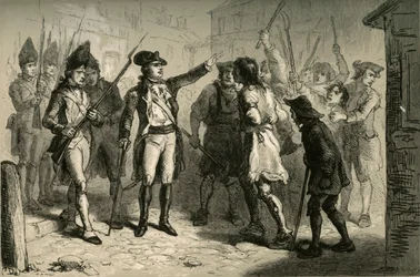 Guvernör Tryon och tillsynsmyndigheterna, 1877.