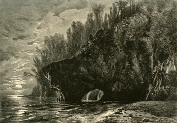 "Spirit Harbor", 1872.