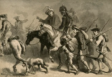 Upproret av New England Yeomanry, 1877.