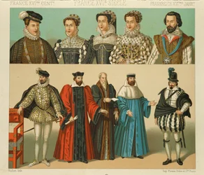 "Le Costume Historique" (The Complete Costume History) av Auguste Racinet, IV volym
