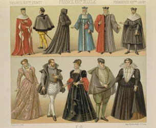 "Le Costume Historique" (The Complete Costume History) av Auguste Racinet, volym IV