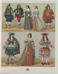 "Le Costume Historique" (The Complete Costume History) av Auguste Racinet, volym V