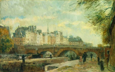 Den nya bron i staden; Le Pont Neuf de la Cite,
