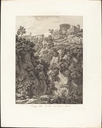 Tempj della Sibilla och Vesta i Tivoli