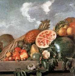 Ananas, vattenmeloner och andra frukter (brasilianska frukter)